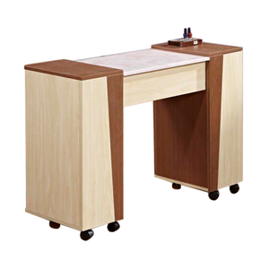 Дешевый французский стиль Marber Top Портативный гель-салон Красота Маникюрный стол для ногтей с вытяжным вентилятором