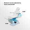 Регулируемый подъемный косметический электрический стол для красоты Кровать для лица Стул для подиатрии